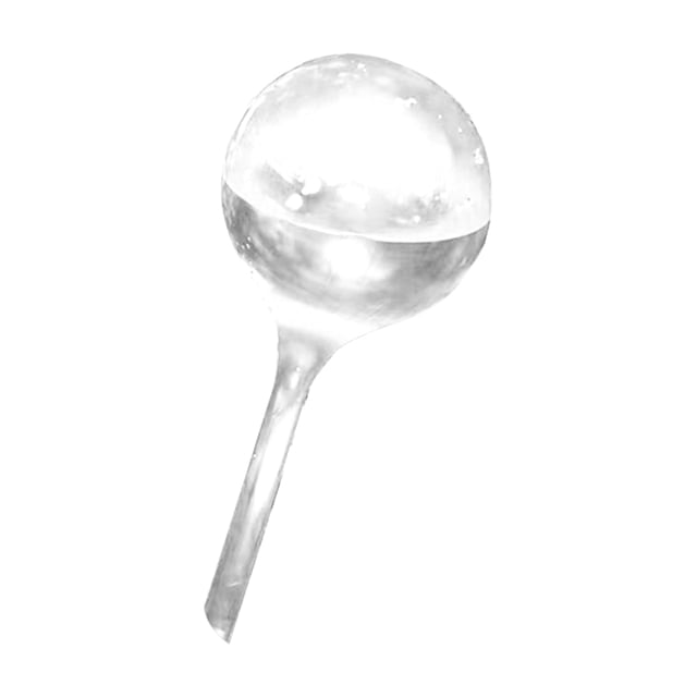 JShteea Riego Por Goteo en Forma Transparente para Plantas PVC para Interiores (blanco)