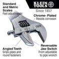 thumbnail image 2 of Klein Tools D86930 Clé à Tuyau Réversible/clé Réglable avec Mâchoire 2-en-1 Extra-Grand de 1-1/2 Po, 10 Po, 2 of 6