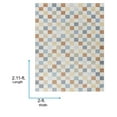 thumbnail image 5 of Livabliss Washable Rugs for Living Room, 2x3 Lillian Modern Oatmeal Area Rug, Bedroom Dining Room Home Decor Stain Resistant Carpet (2' x 2'11"), 5 of 7