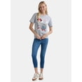 thumbnail image 2 of Minnie Mouse and Daisy Duck Women's Graphic Tee with Short Sleeves, Women's and Women's Plus, 2 of 5