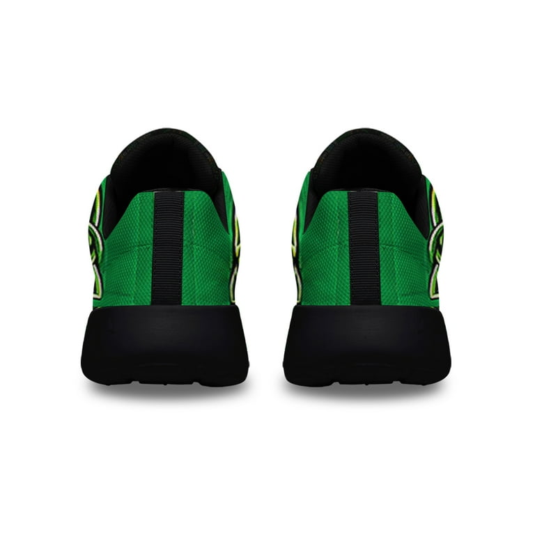 Leprechaun St Patrick s Day Luck Of The Irish Shoes Sneakers Black Size 10 Walmart