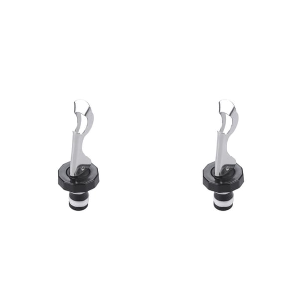 Billuyoard Copas de vino portátiles livianas para viajes y picnics Copas de vino de plástico Copas de vino Tapón Botella sellada Blanco y negro En blanco y negro 1 2Conjunto