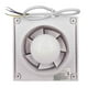 thumbnail image 2 of Extractor de Aire Para Baño Cocina Adir 4 Pulgadas 120V 25W 1616-B, 2 of 4