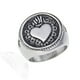 thumbnail image 1 of Anillo de corazón romántico de diseño Simple para mujer, anillos de acero inoxidable para fiesta de ceremonia de boda, joyería para mujer, Ropa, zapatos y accesorios Miscelánea Talla 11 Minnieouse AP015216-04, 1 of 6