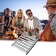 thumbnail image 5 of Parrilla de Acero Inoxidable para Hot Dogs con Rodillos, Capacidad para 5 Hot Dogs, Mango de Madera Extraíble, Accesorio para Barbacoa con Cocción Uniforme., 5 of 6