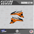 thumbnail image 2 of Kalair GFX Graphics Kit for Suzuki ATV LT80 LTZ80 (All Years) Future Series, 2 of 5