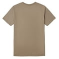 thumbnail image 2 of Men's T-Shirt Short Sleeve Crew Neck Casual Workout T-Shirt Khaki 3# X-Large, 2 of 8