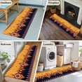 thumbnail image 5 of Runner Rug 2'x6', Ethnic Boho Washable Non-Slip Hallway Runner Rugs, Vintage Abstract Geometric Textured Bedside Rugs Floor Mats Carpet Runners for Kitchen Bathroom Laundry Room, 5 of 8