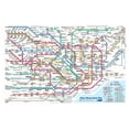 thumbnail image 3 of Cartel de la estación de tren JR Yamanote de Tokio, mapa del metro de Seúl, carteles e impresiones, pintura en lienzo, arte de pared, imagen para la decoración del hogar de la habitación, 3 of 5