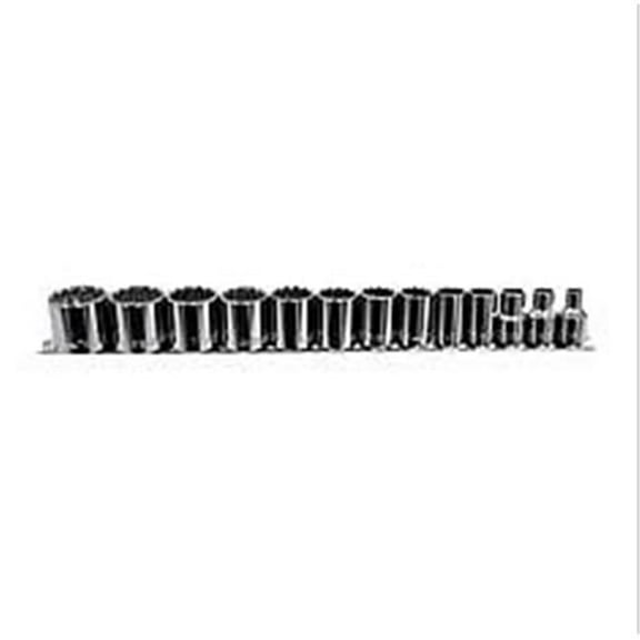 K Tool International  Socket .69 .38 Drive 12 Point Short