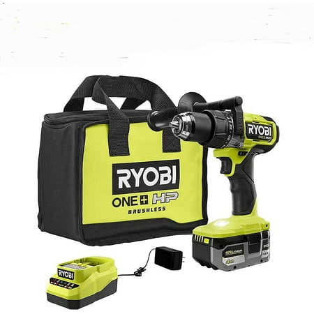 

DEYUDE ONE+ HP 18V Brushless Cordless 1/2 in. Hammer Drill Kit with (1) 4.0 Ah High Performance Battery Charger and Tool Bag