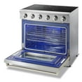 thumbnail image 3 of THOR KITCHEN HRE3601 freestanding smoothtop electric range, 3 of 5