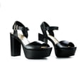 thumbnail image 2 of Sandalia Tacon de plataforma alto Mujer Flexi Piel 103703 Negro Flexi Piel, 2 of 4