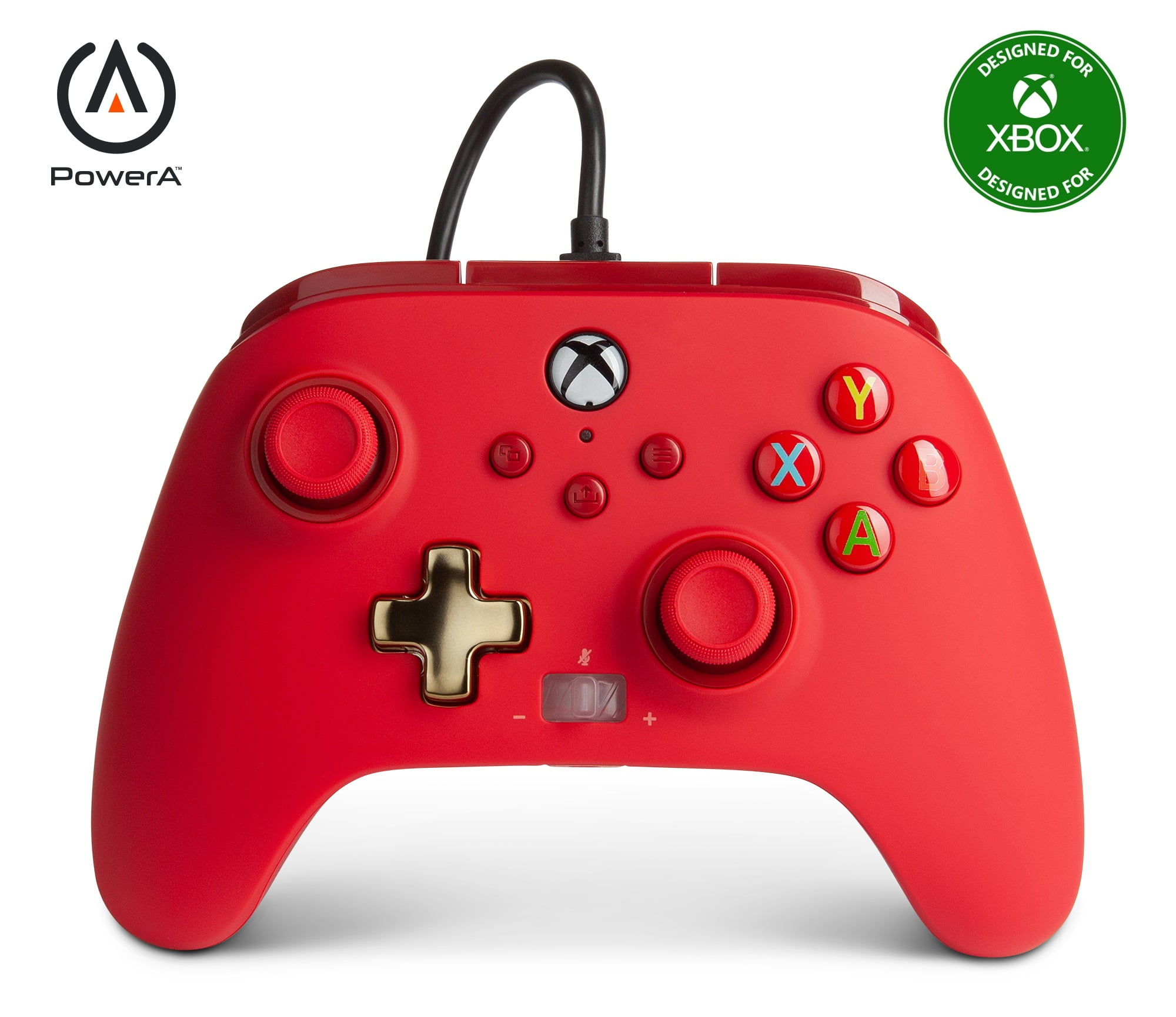 PowerA Enhanced Wired Controller for Xbox Series X|S - Red