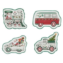 Pfaltzgraff Winterberry Dolomite Figural Accent Plates (set of 4)