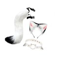 thumbnail image 4 of Orejas y cola larga falsas, regalos divertidos para mujeres y niñas, diadema para cosplay, baile de graduación blanco, 4 of 9