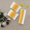 thumbnail image 5 of Unique Bargains 1 Set Breathable Headband with Wristband Sweat Headband for Sport White Yellow, 5 of 6