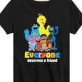 thumbnail image 3 of Sesame Street - Everyone Deserves A Friend - Toddler and Youth Short Sleeve Graphic T-Shirt, 3 of 5