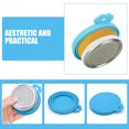 thumbnail image 3 of BESTYASH 3 Pcs Couvercles de Boîte pour Nourriture de Chat, Stockage Scellé Réutilisable en Silicone Bleu Ciel, 3 of 8