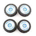thumbnail image 3 of Neumáticos Delanteros Y Traseros de 8 Piezas para 124017 1/12 RC Accesorios de Repuesto de Piezas de Mejora de Coche, 3 of 7