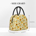 thumbnail image 2 of Pofeuu Beautiful Countryside Sunflower Print Lunch Bag for Adult Insulated Lunch Box,Leakproof Cooler Food Lunch Containers Reusable High Capacity Lunch Tote Bags-One Size, 2 of 6