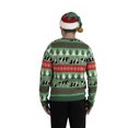 thumbnail image 6 of Jollidays Men's Cow Claus Ugly Christmas Sweater, Sizes S-2XL, 6 of 6
