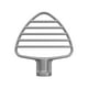thumbnail image 2 of Batidora Beater Attachment KitchenAid con cabezal inclinable para repostería, 2 of 7