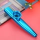 thumbnail image 1 of Accesorio de instrumento musical de boca de flauta Kazoo de metal duradero (azul), 1 of 8