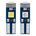 thumbnail image 1 of koolsoo 2pcs Motorcycles Car Light T5 3030 3SMD Indicator Fits Lights t5 3030 3SMD StyleA, 1 of 9