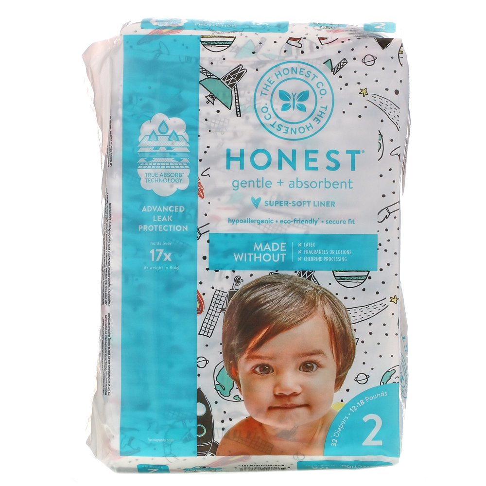 The Honest Company Honest Diapers, SuperSoft Liner, Size