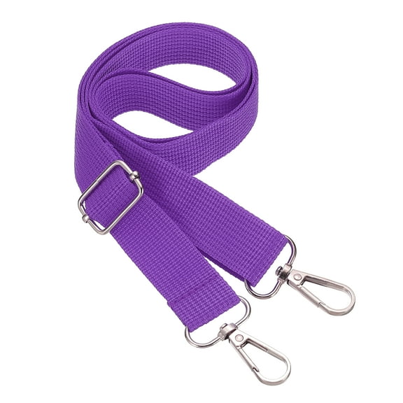 Uxcell Purse Strap Replacement 1" Bag Strap for Canvas Bag Handbag Purple