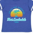 thumbnail image 4 of Inktastic Summer Enjoy the Sunshine Fort Lauderdale Florida in Blue Boys or Girls Toddler T-Shirt, 4 of 5