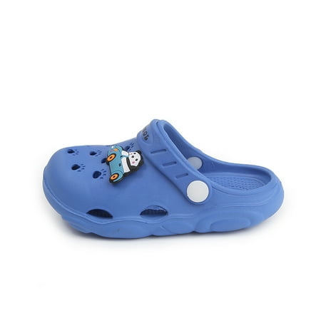 

Boys Girls Clogs With Bear Rocket Charms Summer Comfy Lightweight Hollow Out Sandals For Toddler Children Kids Spring And Summer