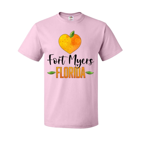 Inktastic Fort Myers Florida Orange in Heart T-Shirt