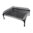 thumbnail image 1 of Flynix Breathable Mesh Washable Portable Pet Hammock Cot Bed for Small and Medium Pets, L, 1 of 10