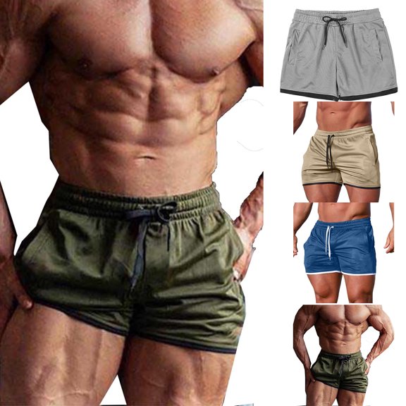 Admvng Shorts for Men Athletic Gym Workout Basketball Running Casual Lounge Shorts with Pockets