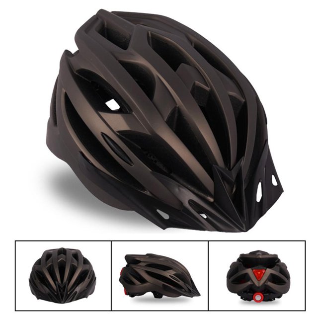 Cascos De Bicicleta Casco Mtb Ultraligero Para Exteriores Cascos De Protección Unisex Con Luz Trasera Led Patinaje Sobre Ruedas Equipo De Protección Para Niños Adultos Vogacara OD015660-03