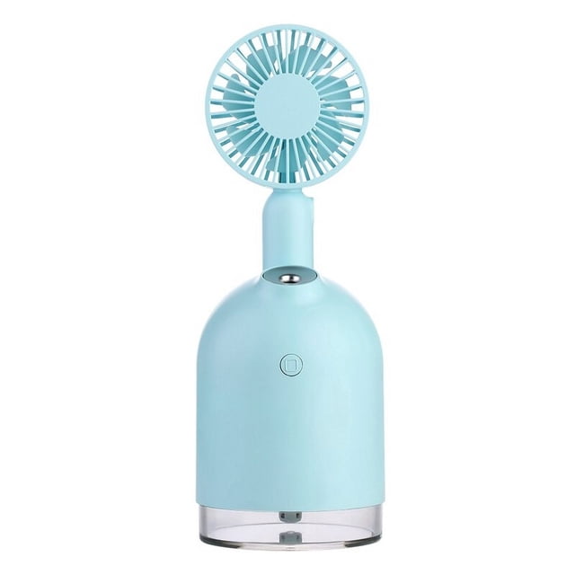 Ventilador con humidificador de aire SOLOVE, batería de 2000 mAh, 300 ml, USB Aro