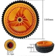 thumbnail image 2 of 2 X Lawn Mower Wheels 53 Teeth Drive Wheel For Husqvarnaa Electrolux, McCulloch, Rally And Other Lawn Mowers, 2 of 5