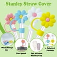 thumbnail image 2 of Stanley Silicone Straw Covers Cap for Stanley Cup, Dust-Proof Drinking Straw Reusable Straw Tips Lids 0.4in Diameter, 2 of 4
