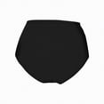 thumbnail image 5 of HCNTES High Waisted Bikini Bottoms Women's Tummy Control Side Ties Full Coverage Swimwear Bottom Black,XXL, 5 of 5
