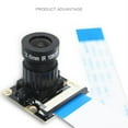 thumbnail image 2 of Module Caméra 1080P 5 Millions de Pixels Ouverture 1.8 Angle Grand 75° Puce OV5647 pour Raspberry Pi 2/4/3B+, 2 of 6