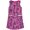 Purple, variant on Girls Dress Pink Tartan Back School Uniform Pocket A-line Dress 4 Years