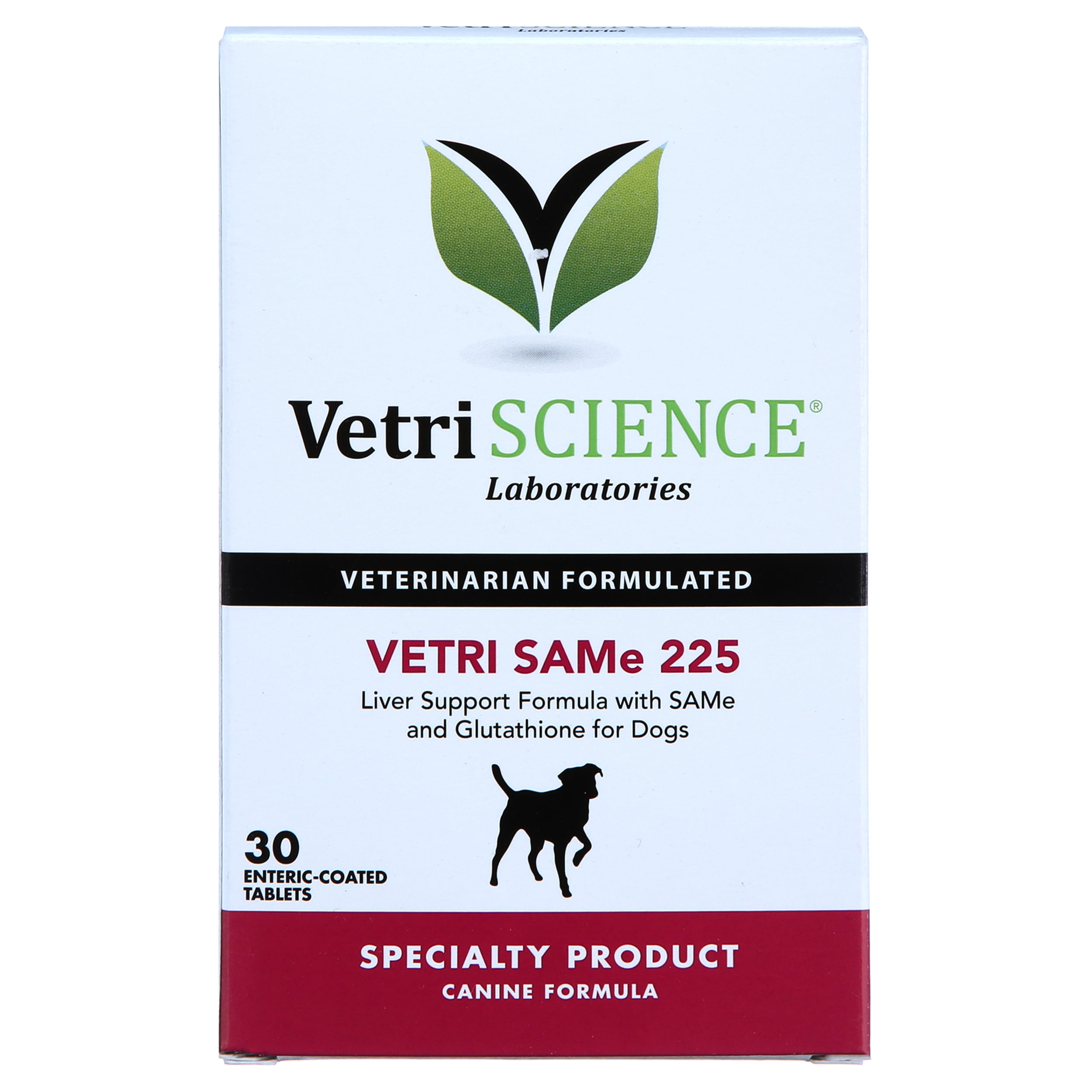VetriScience Laboratories Vetri SAMe 225, Liver Support Supplement for