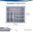 thumbnail image 4 of CUBERTERO ORGANIZADOR PARA CUBIERTOS MARCA GRAVITA, 4 of 5