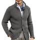 thumbnail image 4 of Chaqueta De HombreChaqueta De Hombre De Color Puro Informal Transpirable Con Cuello En V Para Citas Para Viajes ANGGREK Otros, 4 of 6