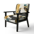 thumbnail image 3 of Designart « Contemporary Green Art Deco III » Fauteuil d'Appoint Moderne Vert Rembourré - Fauteuil Moderne pour Salon, 3 of 7