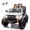 White, variant on Xuanlur 24V Ride on Toys for Big Kids w/Width Seat, Ride on Truck w/ Remote Control, Kids Electric Car for Kids, Rear Suspension, Portable Pull Rod, Light, Trunk Storage, Bluetooth, 2.5-4 MPH, Pink