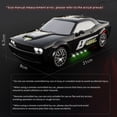 thumbnail image 6 of Car 1/20 Remote Control Drift Car 2.4GHz Fully Proportional Remote Control Car 4WD Race Drifting Cars Toy With Cool Lights Drift Tires, Racing Tires Replaceable-Red, 2 Battery, 6 of 6