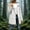 White, variant on IUYRTFE Women's Waterproof Hooded Rain Jacket Lightweight Outdoor Windbreaker Coat with Snap Buttons
